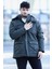Erkek Kapüşonlu Içi Peluş Mont P-00006438 3