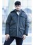 Erkek Kapüşonlu Içi Peluş Mont P-00006438 4