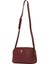 Bordo Print Kadın Omuz Çantası 05PO22Y1536 1
