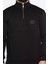 Yarım Fermuarlı Cepli Double Face Erkek Sweatshirt P-00013588 4