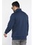 Yarım Fermuarlı Cepli Double Face Erkek Sweatshirt P-00013588 3