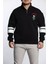 Erkek Yaka Fermuarlı Nakışlı Sweatshirt P-00006414 1