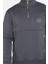 Yarım Fermuarlı Cepli Double Face Erkek Sweatshirt P-00013588 4