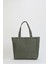 Haki Mumlu Kanvas Kadın Omuz Çantası 05PO23Y3505 4