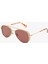 Bill Unisex Pilot Güneş Gözlüğü, Kahverengi Lens, %100 Uva/uvb Koruma, Ce Sertifikalı 2