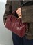 Jennie Model Bordo Kadın El Ve Omuz Çantası 3