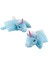 Unicorn Katlanır Yastık Peluş Mavi 3