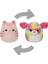 Flip-A-Mallows Laura & Shena 13 cm 1