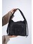 Kadın Yumuşak Deri Siyah Hem Kol Hem Sırt Çantası 5
