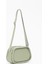 Mint Yeşil Shk62 Tek Bölmeli Deri Çapraz Askılı Omuz Çantası U:15 E:21 G:7 Cm 2