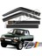 Mitsubishi L200 1992-1999 Arası Cam Rüzgarlığı 4lü 1