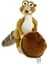 Ice Age - Buz Devri Scrat ve Hediyesi Peluş Oyuncak 4