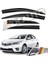 Toyota Corolla 2013-2018 Cam Rüzgarlığı 4lü 1