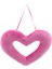 Pembe Delikli Kalp Velboa 36 cm 2