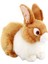 Açık Kahve Tavşan Peluş Oyuncak 23 cm 2