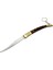 Populermarketim - K 181 Kılçık Çakı Orta 18CM - Manuel, Ahşap Sap, Kemerlikli 1