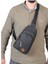 Unisex Siyah Çapraz Sırt Ve Göğüs Çantası Bodybag Çanta 5