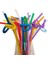Artistik Pipet Karışık Renkli Körüklü Pipet 2 x 50'li Paket 2
