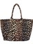 Leopar Desen Nakış Ve Taş Detaylı Tote Çanta 2