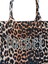 Leopar Desen Nakış Ve Taş Detaylı Tote Çanta 3