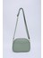 Mint Yeşil Shk194 Deri 2 Bölmeli Fermuarlı Ayarlanabilir Kolon Askılı Omuz Çantası U:16 E:21 G 1