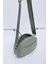 Mint Yeşil Shk194 Deri 2 Bölmeli Fermuarlı Ayarlanabilir Kolon Askılı Omuz Çantası U:16 E:21 G 5