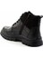 Siyah Deri Erkek Bot & Bootie E02035963041 4