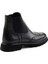 Siyah Deri Erkek Bot & Bootie E02757713241 4