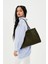 Paraşüt Kumaş Shopper Amelia Kadın Kol Çanta Haki 4