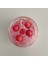 Çilekli Cupcake Tasarımlı Çilek Kokulu Tasarım Kavanoz Mum 5