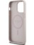 Apple iPhone 14 Pro Max Kılıf Lisanslı M-Safe Şarj Özellikli Yazı Logolu Circle Classic Kapak Pembe 4