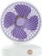 Metrashop Taşınabilir Mini USB Masa Üstü Fan (Mor) 1
