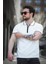 Calep Yakası Şeritli Slim Fit Fermuarlı Polo Yaka Erkek Tshirt 2