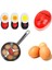 Dublör Yumurta Zamanlayıcı Egg Timer - Rafadan, Katı ve Akışkan Yumurta Için Isıya Duyarlı Haşlama Yardımcısı 1