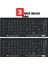 MR02 Rusça Klavye Sticker/2 Adet/rusça Türkçe Klavye Etiketi/rusça Keyboard Sticker 1