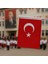 Türk Bayrağı 20X30 cm Alpaka Kumaş-10 Adet 4