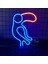 120 cm Kumandalı Neon LED Tasarım Duvar Dekor Aydınlatması - Özelleştirilebilir LED Tabela 1