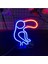 120 cm Kumandalı Neon LED Tasarım Duvar Dekor Aydınlatması - Özelleştirilebilir LED Tabela 3
