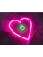 120 cm Kumandalı Neon LED Tasarım Duvar Dekor Aydınlatması - Özelleştirilebilir LED TABELA-157 2