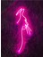 120 cm Kumandalı Neon LED Tasarım Duvar Dekor Aydınlatması - Özelleştirilebilir LED TABELA-173 1