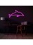 90 cm Kumandalı Neon LED Tasarım Duvar Dekor Aydınlatması - Özelleştirilebilir LED Tabela 2