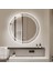80 cm Ledli Banyo Aynası-Konsol Makyaj Aynası 1
