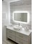 90 cm Ledli Banyo Aynası-Konsol Makyaj Aynası 1