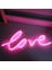 60 cm Kumandalı Neon LED Tasarım Duvar Dekor Aydınlatması - Özelleştirilebilir LED Tabela-74 1