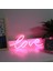 60 cm Kumandalı Neon LED Tasarım Duvar Dekor Aydınlatması - Özelleştirilebilir LED Tabela-74 3