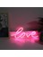 60 cm Kumandalı Neon LED Tasarım Duvar Dekor Aydınlatması - Özelleştirilebilir LED Tabela-74 4