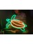 60 cm Kumandalı Neon LED Tasarım Duvar Dekor Aydınlatması - Özelleştirilebilir LED TABELA-108 1