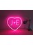 120 cm Kumandalı Neon LED Tasarım Duvar Dekor Aydınlatması - Özelleştirilebilir LED Tabela-2 3