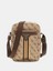 Erkek Bej Kahverengi Milano Ön Cepli Crossbody Çanta 1
