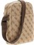 Erkek Bej Kahverengi Milano Ön Cepli Crossbody Çanta 2